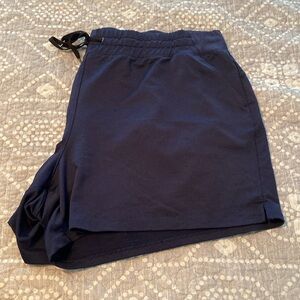 Size 2X navy blue athletic shorts